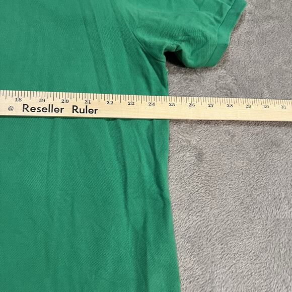 Polo Ralph Lauren Double Big Pony Polo Shirt Mens XXL 2XL Green Short Sleeve - Picture 6 of 7